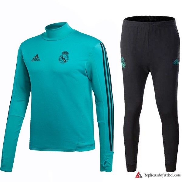 Chandal Real Madrid 2017-2018 Verde Marino Negro